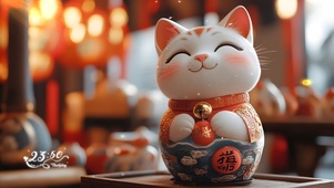 招财小猫