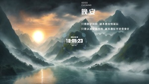 低饱和画风云海翻腾