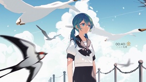 水手服少女