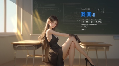 眼神如同清澈的湖水，波光粼粼