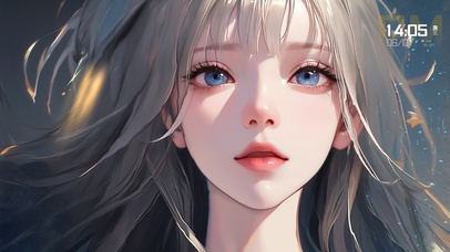 4K高清 明眸少女 