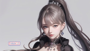 棕发治愈女神