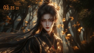 枫林晚归客