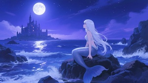仰望星空的美人鱼