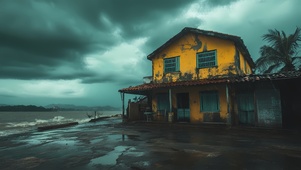 暴风雨要来喽，快手衣服哦