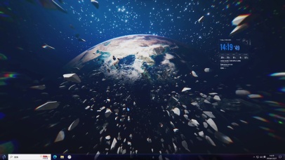 太空小行星—【主题桌面】