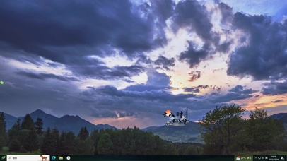 日暮苍山远主题壁纸