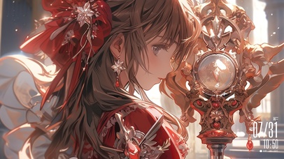 少女的凝望