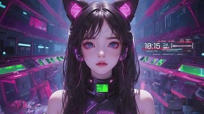 二次元机械女孩