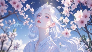 4K 花间女生