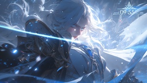 4K 冰雪少女