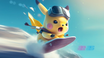 冲浪皮卡丘