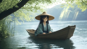 春天世外高人泛舟春游05
