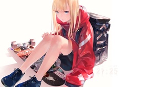 滑板女孩