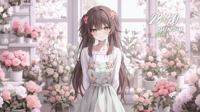 雪墨壁纸丨胡桃丨绮梦花裳丨