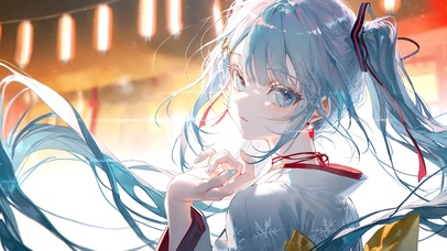 治愈甜美二次元动漫少女可爱萝莉