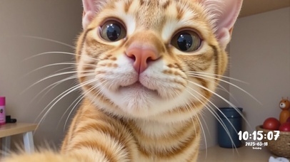 你的小猫给你视频通话