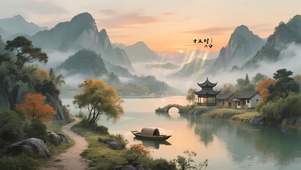 古风山水壁纸