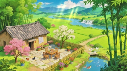 田园静居：溪边小屋的悠然时光