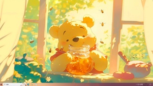 可爱维尼熊