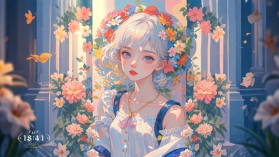 4K 娇美灵动女孩