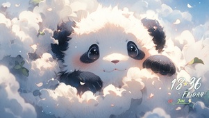 软暖小熊猫