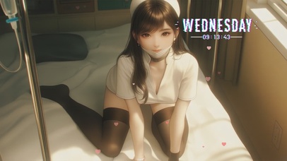 气质优雅可爱小护士