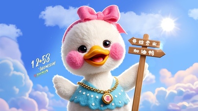 开始营业-蓝天鸭