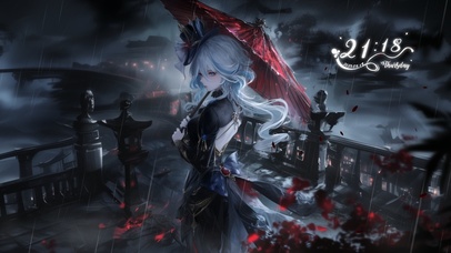 雪墨壁纸丨芙宁娜丨绯雨幽境丨