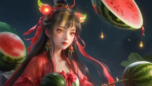 西瓜美少女