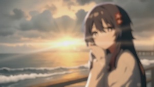 胡桃 落日余晖