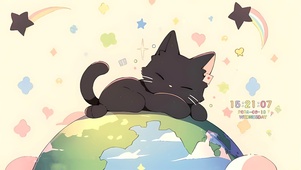 地球上的黑猫