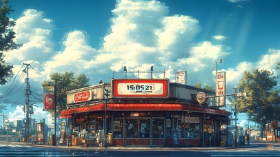 小镇街角杂货铺