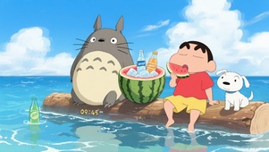 清凉夏日小新X龙猫
