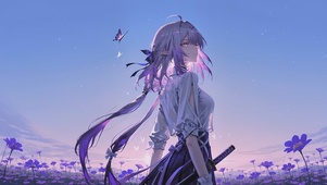 星穹铁道-紫色花海