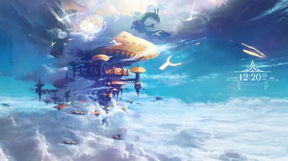 4K 天空之城与天空之龙