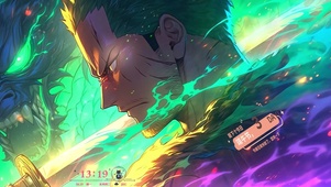 高清炫酷海贼王动漫-索隆