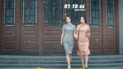 2个性感旗袍女闺蜜【4K】