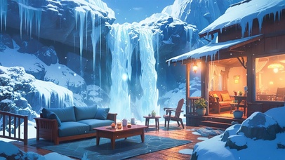 冰瀑小屋
