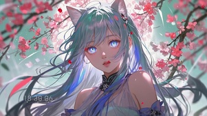 4K 动漫猫耳女生