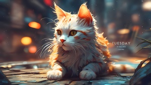 可爱的猫咪