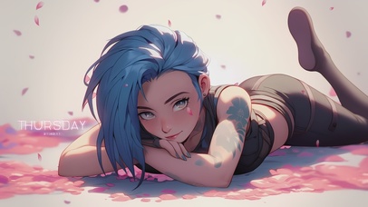 4K 盈盈顾盼金克斯