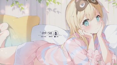 清纯可爱宅家少女