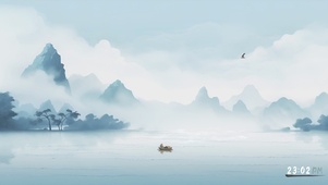 4K国风山水
