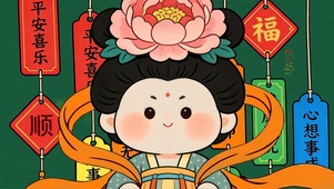 呆萌唐妃赐上上签