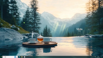 雪山无边泳池主题