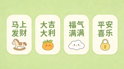 发财大吉福气平安