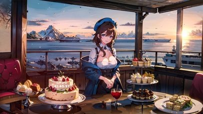 还边蛋糕屋少女