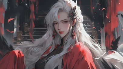原创，文艺古风美女