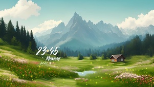 4k 唯美风景 AI绘画